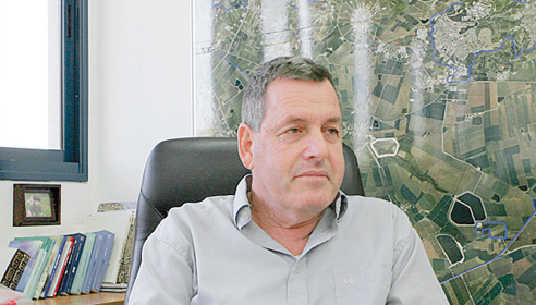 ראש המועצה האזורית עמק יזרעאל אייל בצר (צילום: רינת אברג'יל)