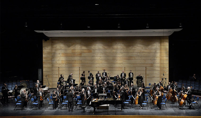 התזמורת הסימפונית חיפה בקונצרט פתיחת העונה (צילום: יואב איתיאל)