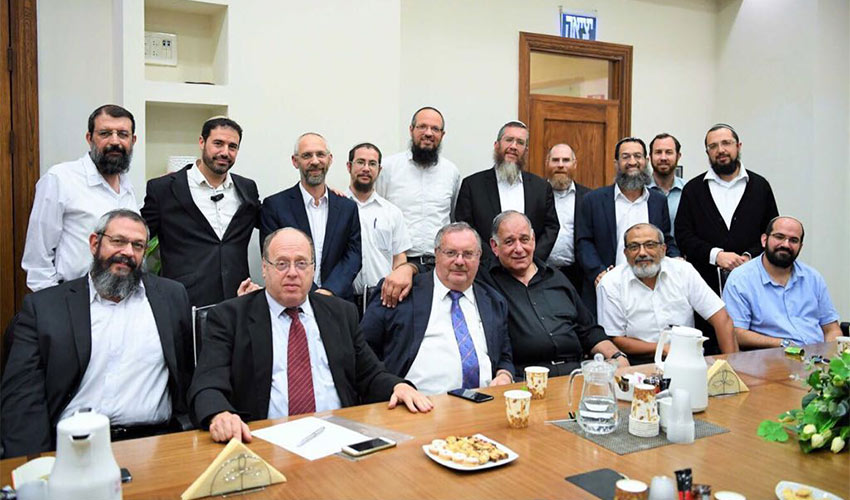 ישיבת ההתנעה של פורום הרבנים (צילום: ראובן כהן)