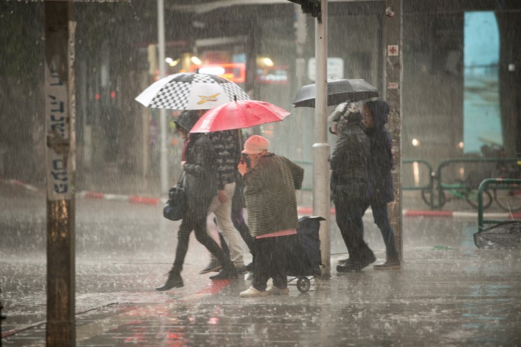 מזג אוויר סוער (צילום: דודו בכר)