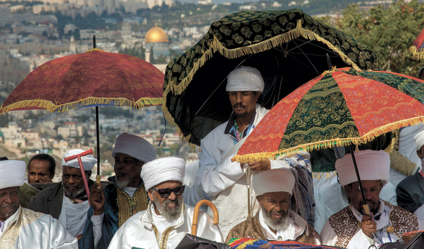 חג סיגד בירושלים (צילום: אוליבייה פיטוסי)