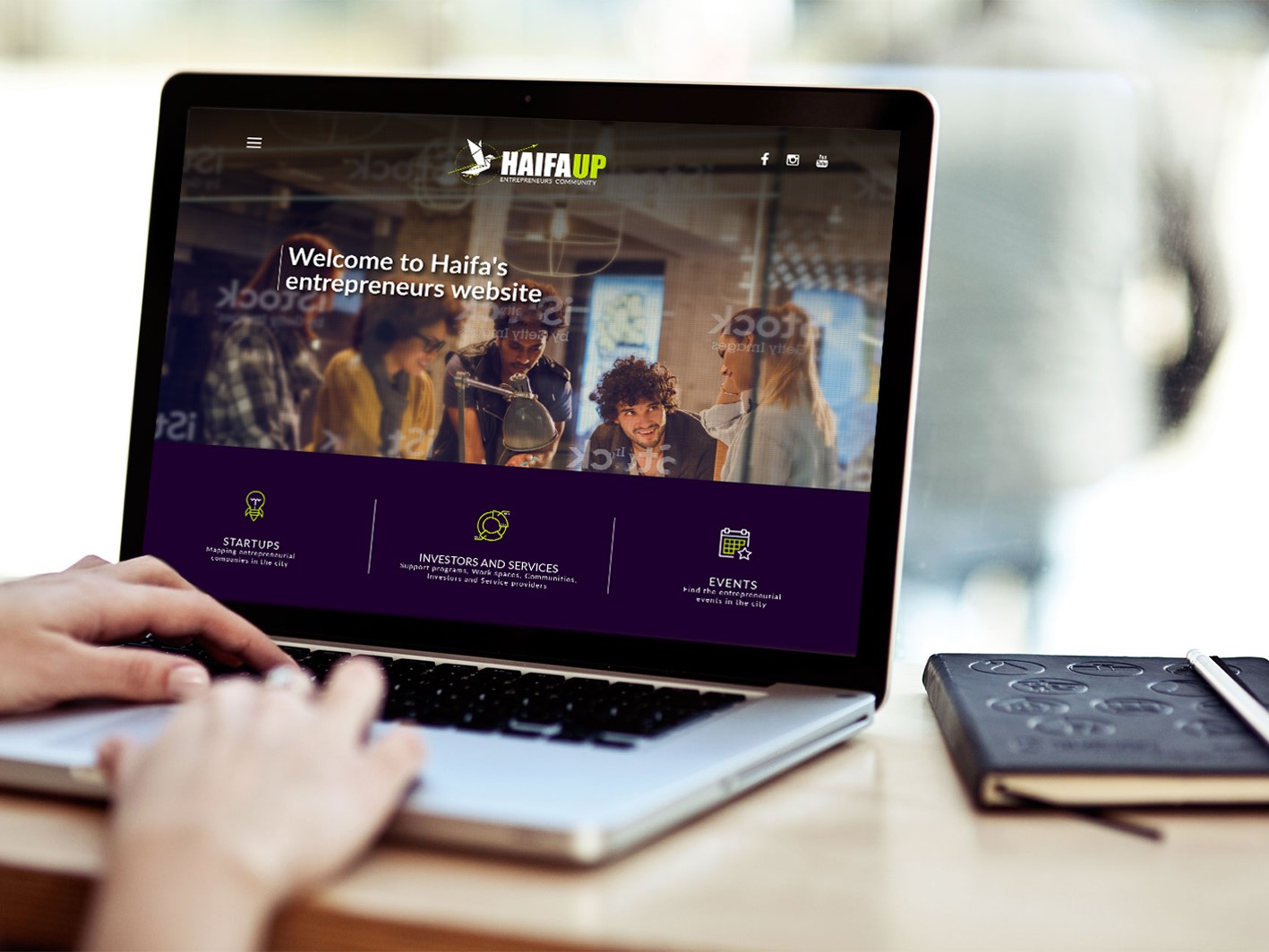 אתר היזמות החיפאי HAIFAUP (צילום: דוברות עיריית חיפה)