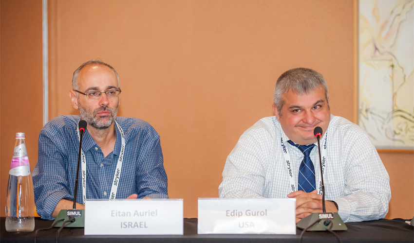 ד"ר איתן אוריאל (משמאל) ופרופ' אדיפ גורול (צילום: אלי דדון)