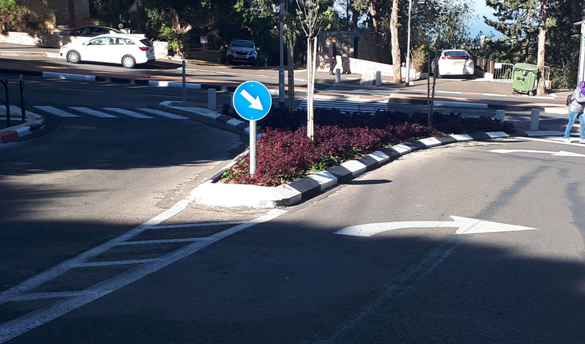 רחוב החורשה (צילום: כפיר בן ארי)