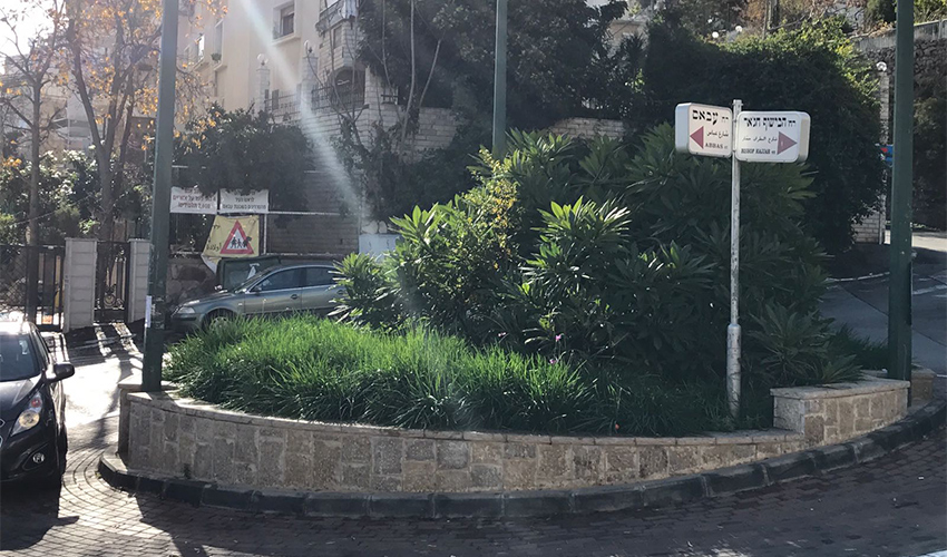 רחוב עבאס (צילום: דוברות עיריית חיפה)