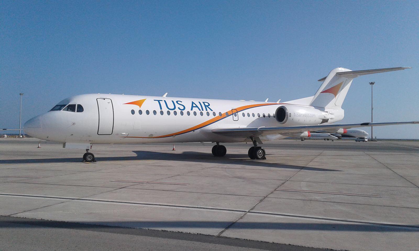 מטוס של חברת Tus (צילום: דוברות חברת Tus Airways)