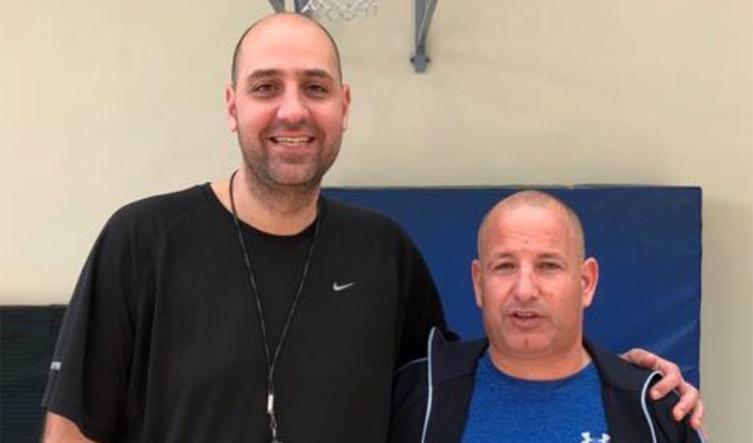 שקד שהם ויובל רוסמן. קדנציה שנייה (צילום: הפועל חיפה)