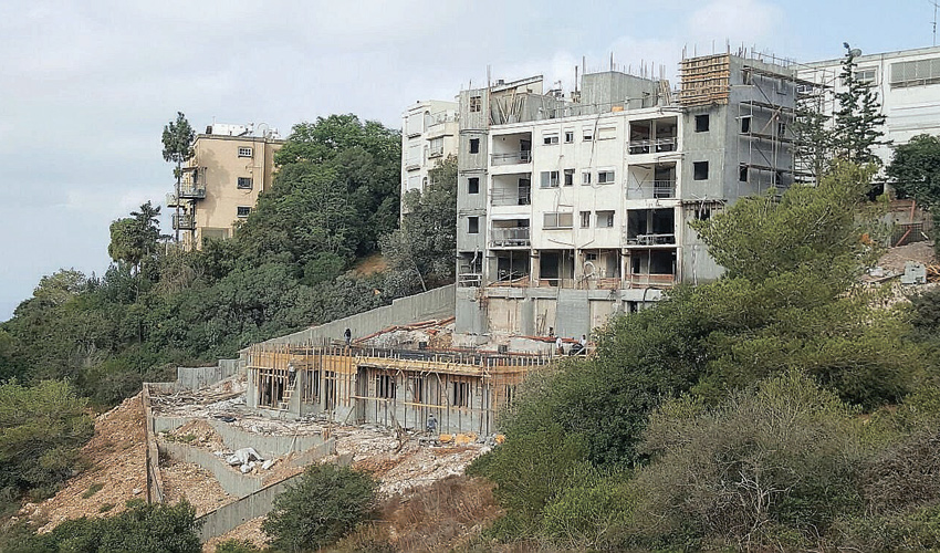 פרויקט תמ"א 38 במסלול עיבוי בנייה שיוזמת חברת ש.דורפברגר ברחוב רות 5 א' בכרמליה