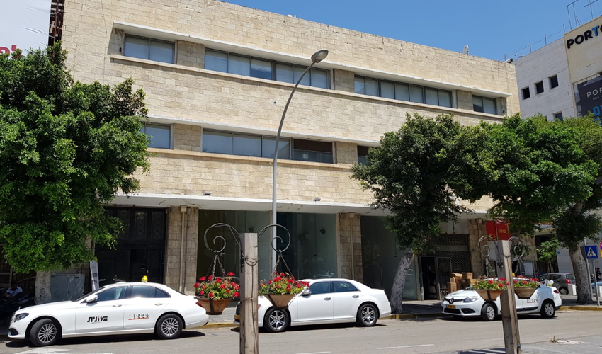 המבנה ברחוב שער פלמר 4 (צילום: דוברות עיריית חיפה)