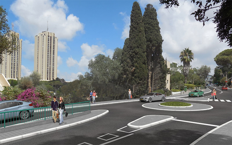 דרך הים המשוקמת (הדמיה: חברת יפה נוף)