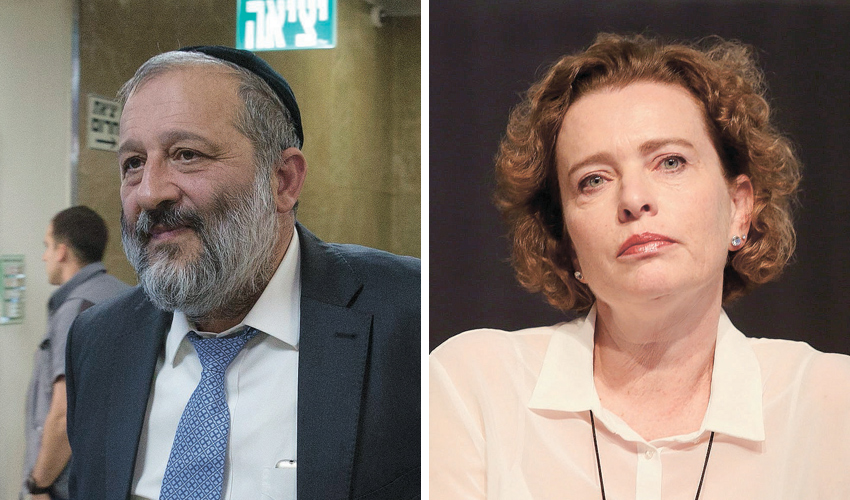 עינת קליש רותם ואריה דרעי. יאשר או לא יאשר? (צילומים: עופר וקנין, עמית שאבי)