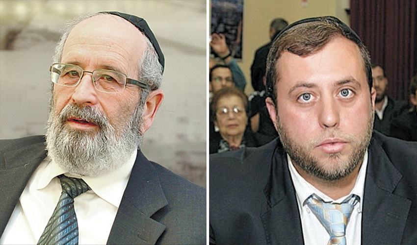 מיכי אלפר ואריה בליטנטל. "זה רוצה ככה וזה רוצה ככה" (צילומים: אורלי זיילר, אדיר נמרוד כץ)