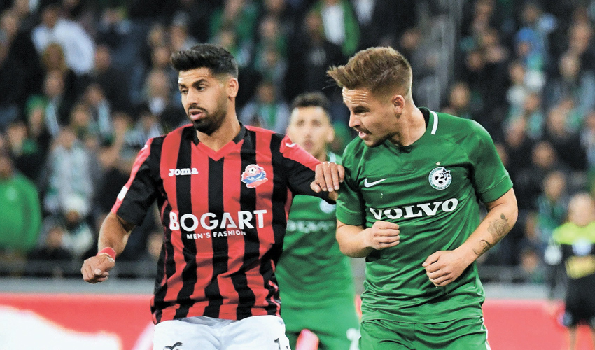 מקסים פלקושצ'נקו בדרבי. הסוף לתופעה? (צילום: צלמוס)