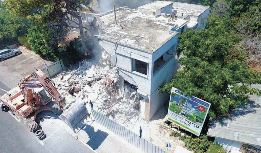 פרויקט תמ"א 38 (צילום: חברת גבי בן גלים)