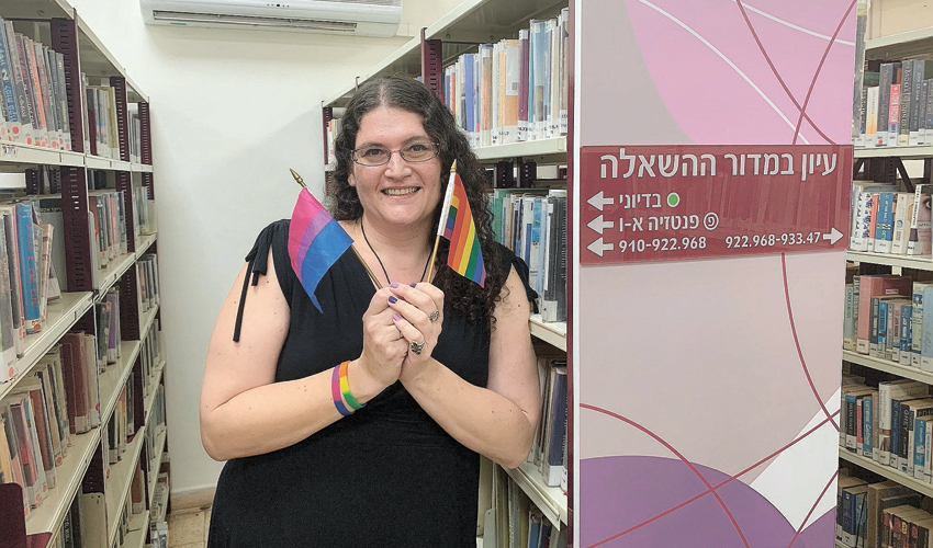 חנה קפויה. "הדגלון לא נועד לעורר פרובוקציות ולהתריס אלא הוצב כסמל נגד השנאה”