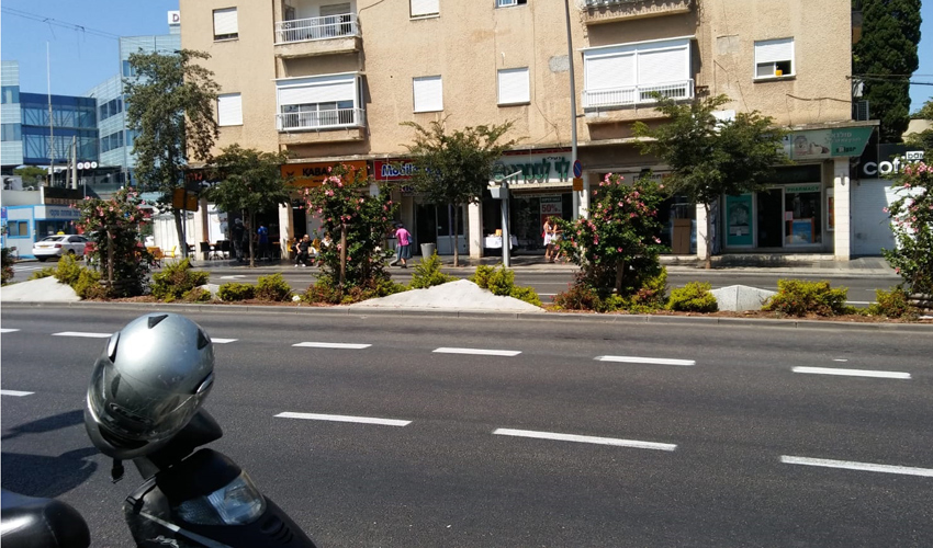 תחנת האוטובוס בשדרות הנשיא