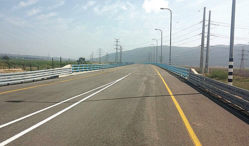 כביש דשנים (צילום: חברת יפה נוף)