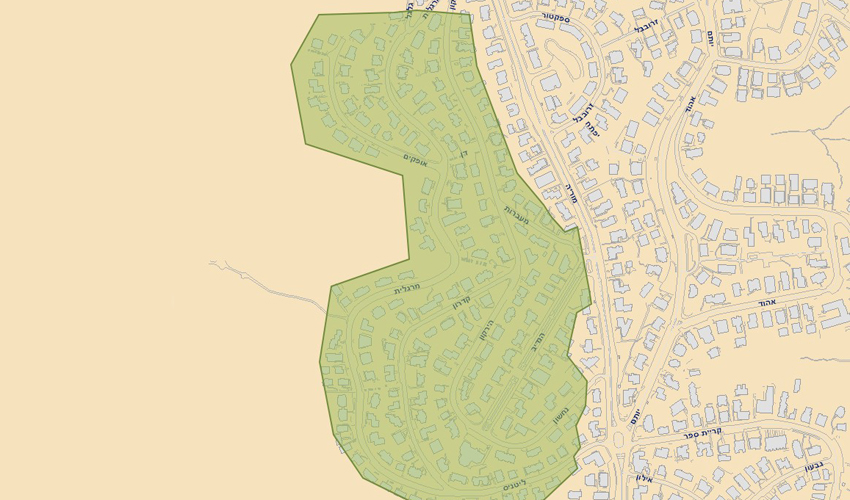 שכונת שמבור (תשריט: עיריית חיפה)