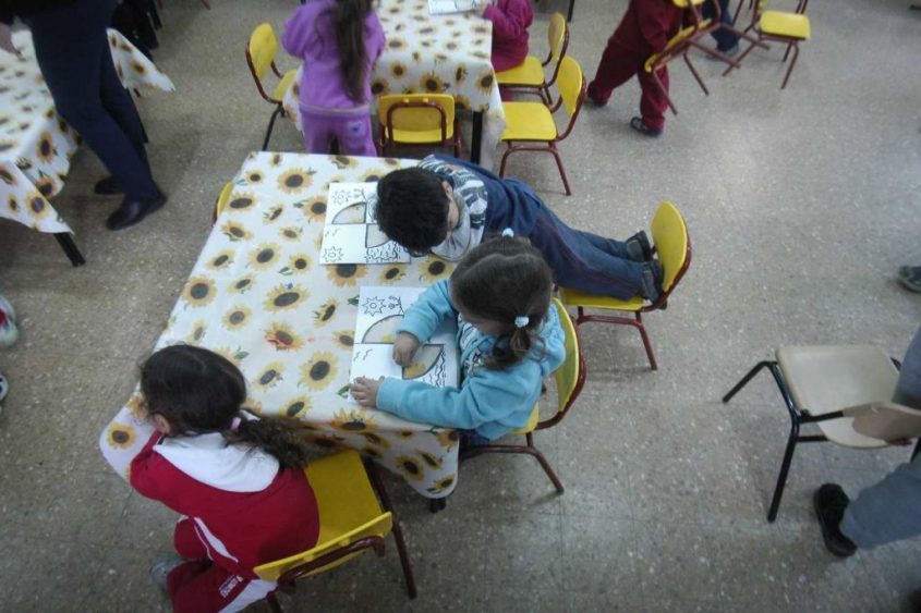 קייטנה בגן ילדים (צילום: תומר אפלבאום)