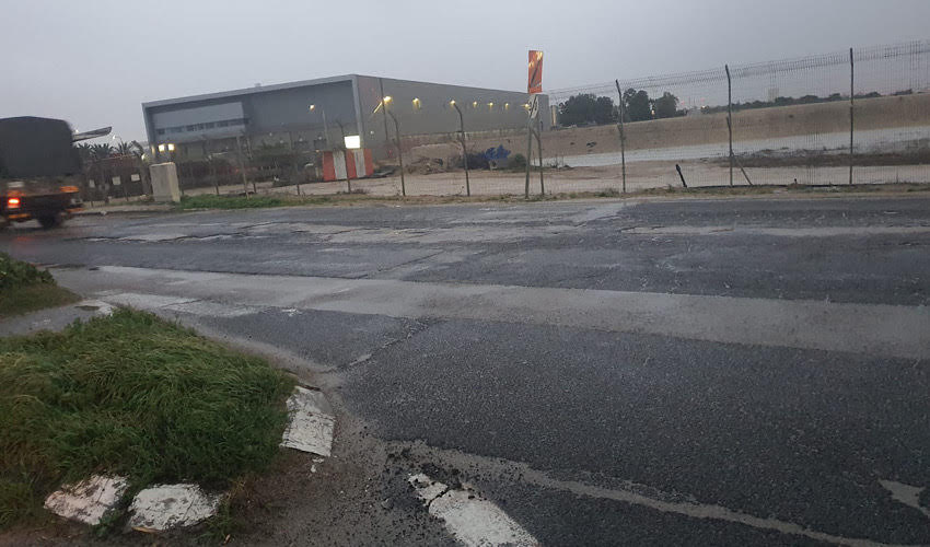 כביש יוליוס סימון (צילום: לימור לוי)