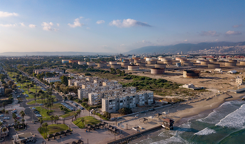 מפרץ חיפה (צילום: תומר אפלבאום)