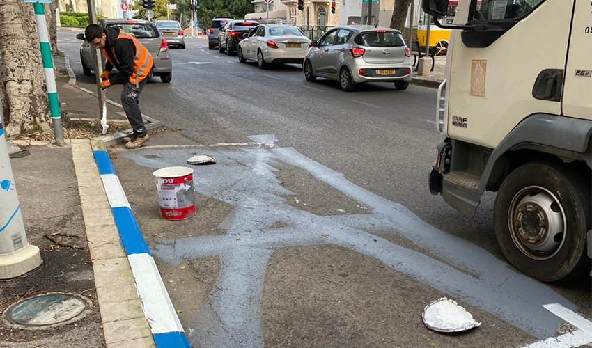 ביטול החניות של Car2Go (צילום: ראובן כהן, דוברות עיריית חיפה)