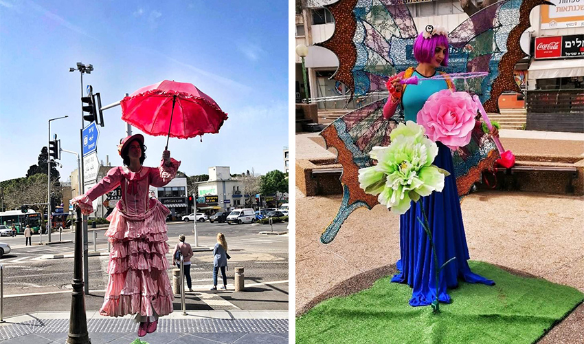 פורים בחיפה (צילומים: דוברות עיריית חיפה)