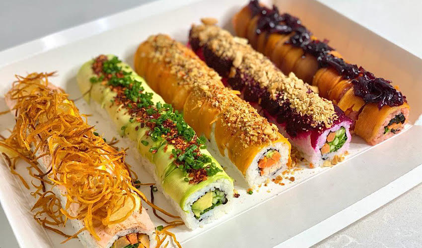 מגש סושי (צילום מתוך דף הפייסבוק של Art of Sushi)