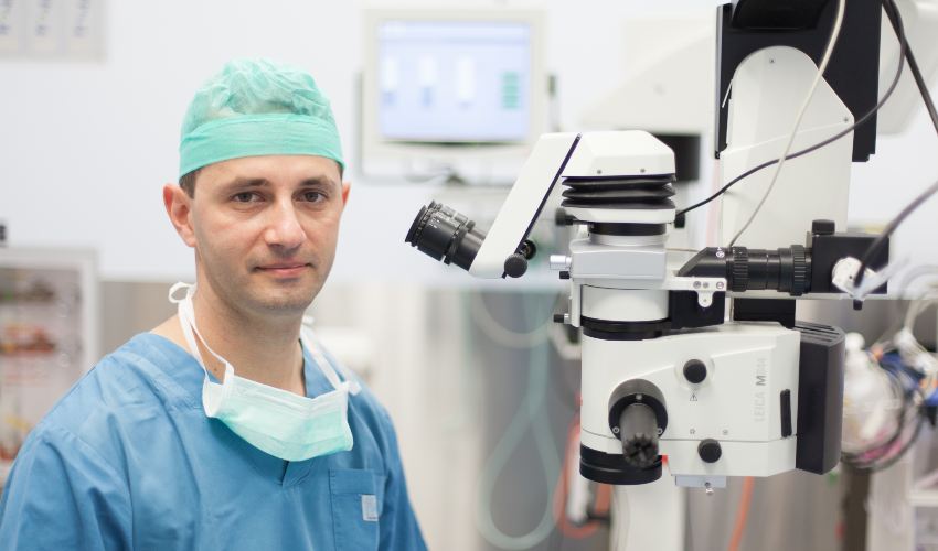 ד"ר סרג'יו סוצ'אה - מומחה לרפואת עיניים ומנתח קטרקט וקרנית בכיר | צילום: ד"ר לוינגר מדיקל