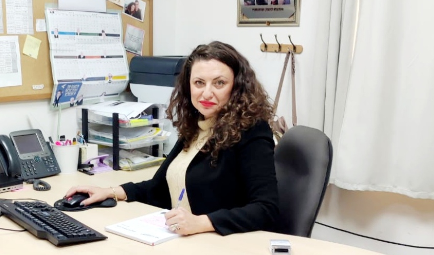 יאנה מלניקוב, מנהלת מחלקת השיווק במכללה האקדמית צפת (צילום: אושרה חיון)