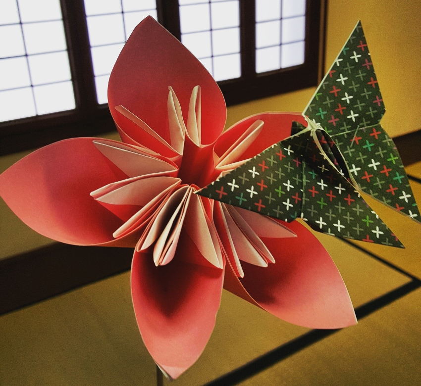 סדנת פרח סאקורה במוזיאון טיקוטין (צילום: ג'ני כצנר)