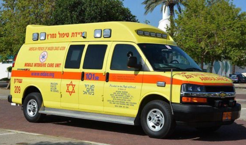 אמבולנס של מד"א (צילום: תיעוד מבצעי מד"א)