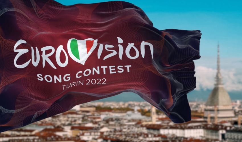 דגל האירוויזיון, טורינו, 2022 (צילום: rarrarorro/depositphotos.com)