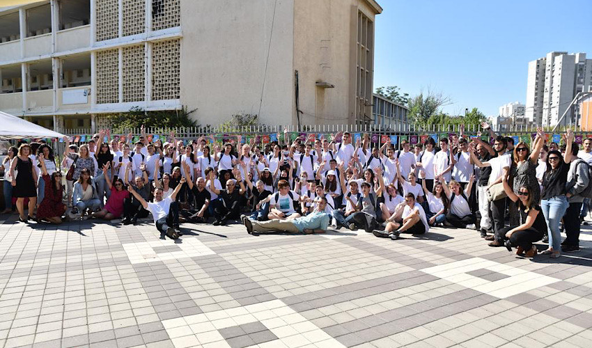 משתתפי תוכנית הלימודים במערכות למידה מתקדמות (צילום: חברת רפא"ל)