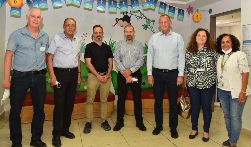 יו"ר דירקטוריון הכללית ביקר במרפאות במחוז חיפה והגליל המערבי