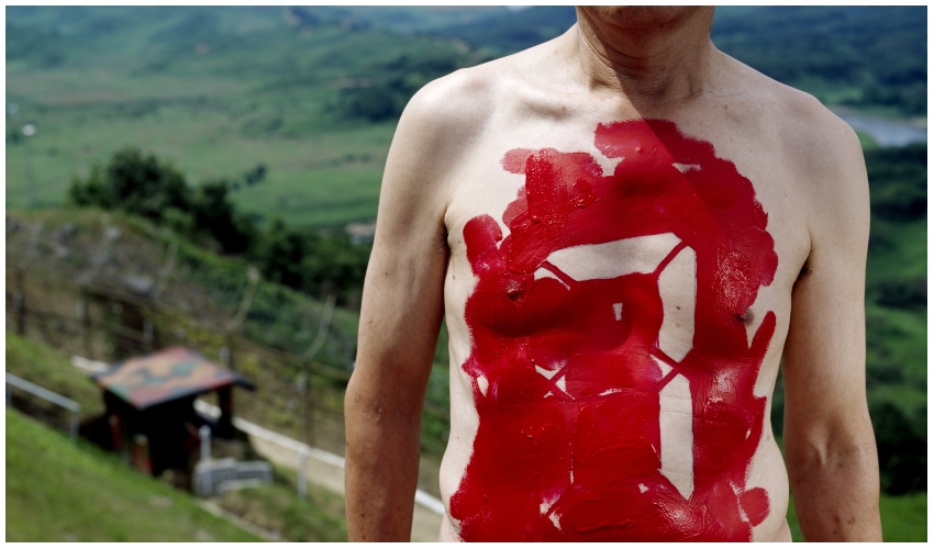 טאצואו מיאג'ימה, "עור מונה 38° בדרום קוריאה 7" (צילום: טאצואו מיאג'מה)