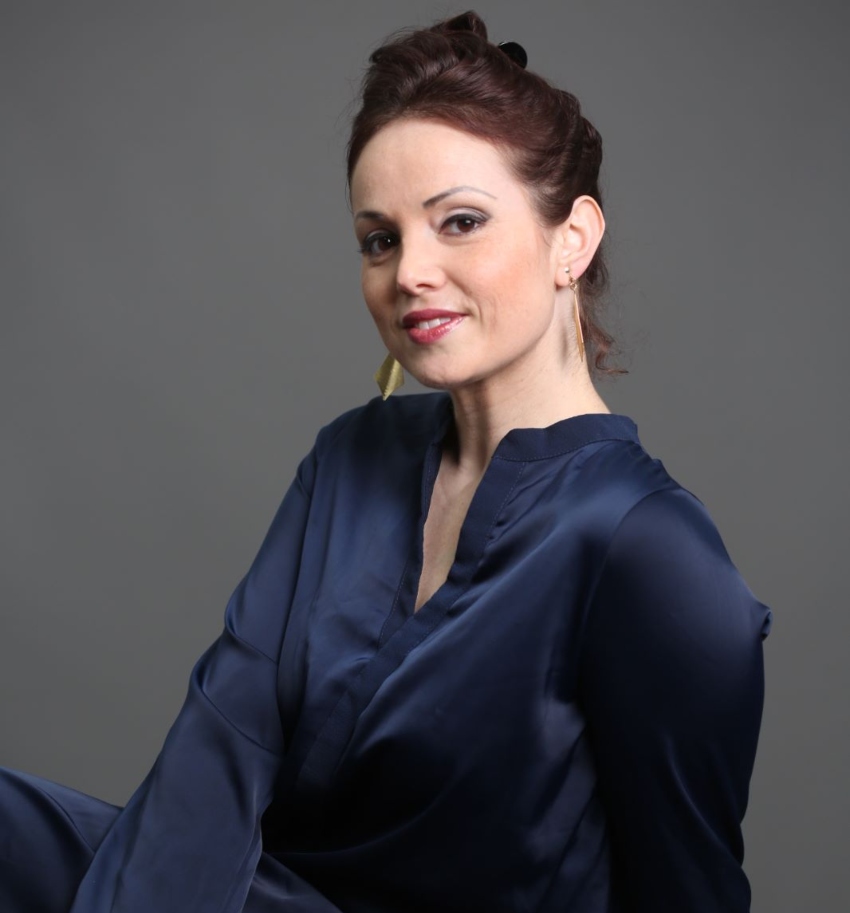 זמרת הסופרן טלי קצף (צילום: רן יחזקאל)