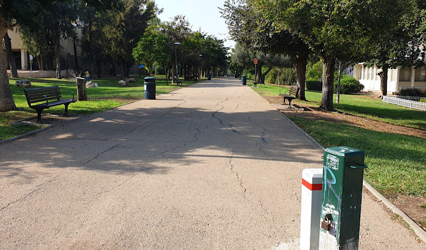 הטיילת בקרית אליעזר (צילום: בועז כהן)