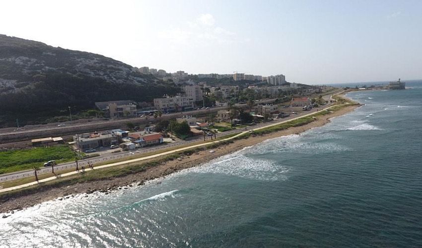 חוף בת גלים (צילום: ניר בלזיצקי, דוברות עיריית חיפה)