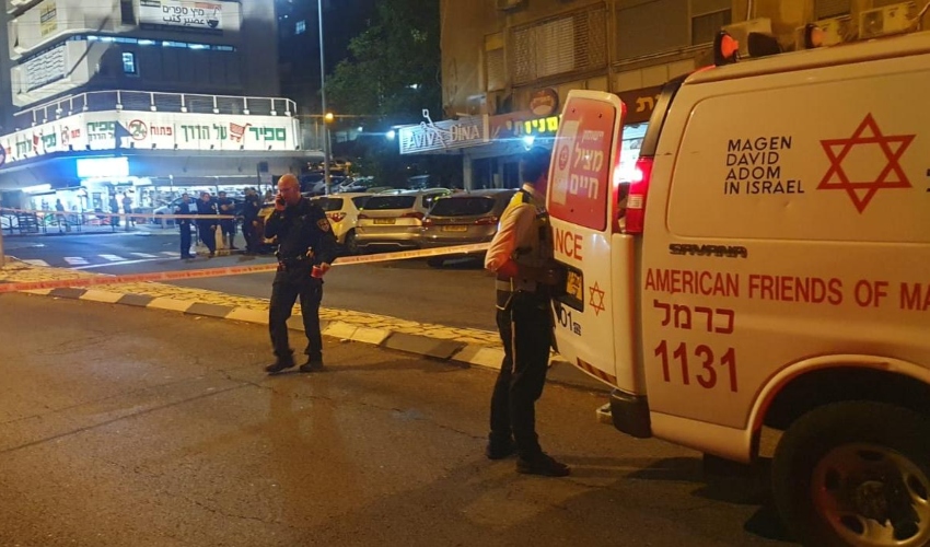 כונני ארגון הצלה במקום האירוע (צילום: דוברות ארגון הצלה