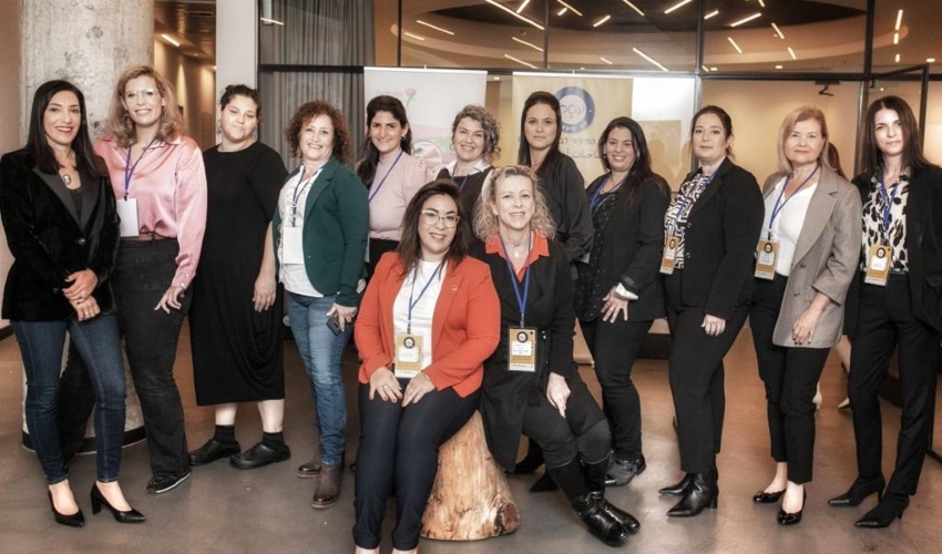 חברות מועדון "עסק עם חיפאית" (צילום: טלי כהן דר)