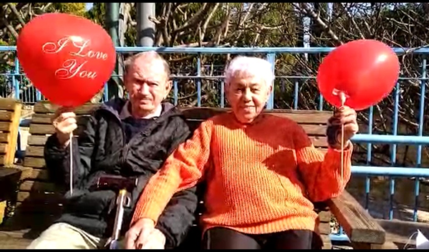 בתיה והנרי ליבוביץ (צילום: מיכל דביר)