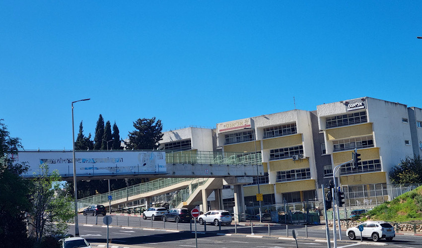 הגשר שמחבר אליאנס לרמת אלון
