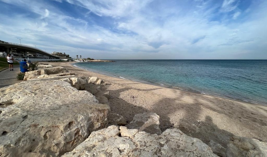 חוף בת גלים (צילום: חגית הורנשטיין)