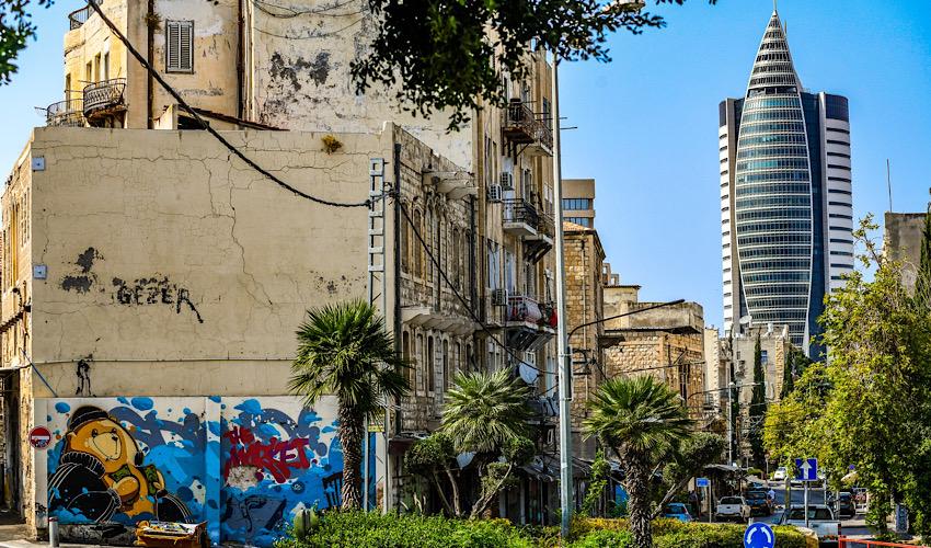 העיר התחתית (צילום: ניר בלזיצקי, דוברות עיריית חיפה)