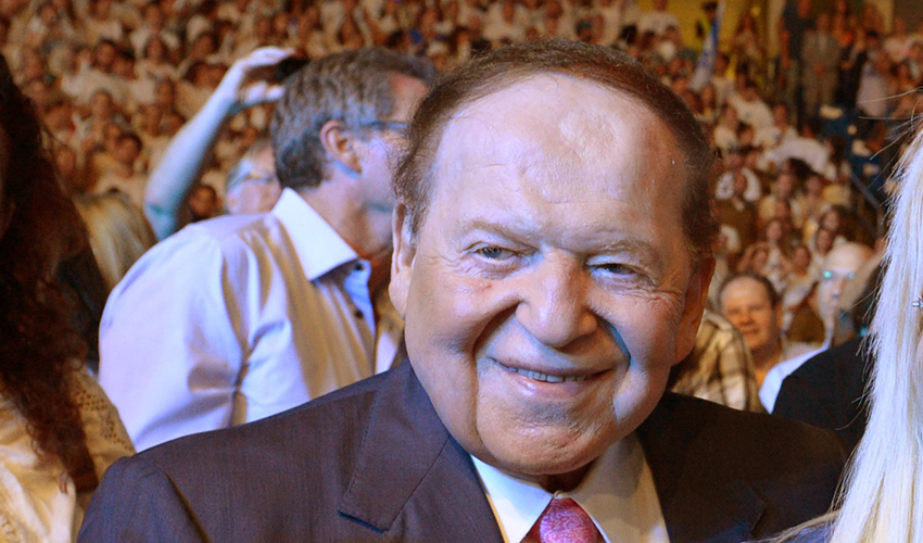 שלדון אדלסון (צילום: מארק ניימן, לע"מ)