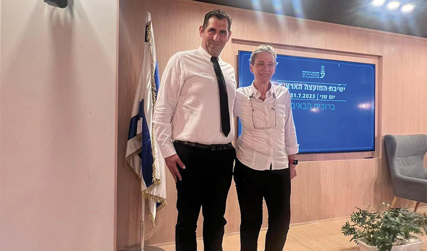 עוה"ד תמי אולמן ושאדי סרוג'י