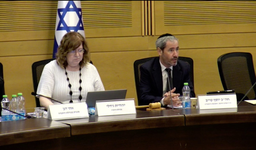 הדיון בוועדת החינוך של הכנסת (צילום מתוך אתר הכנסת)
