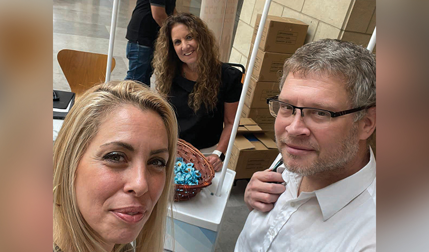 עוה"ד בתאל מנור וזיו באסון עם רביטל אלמוז