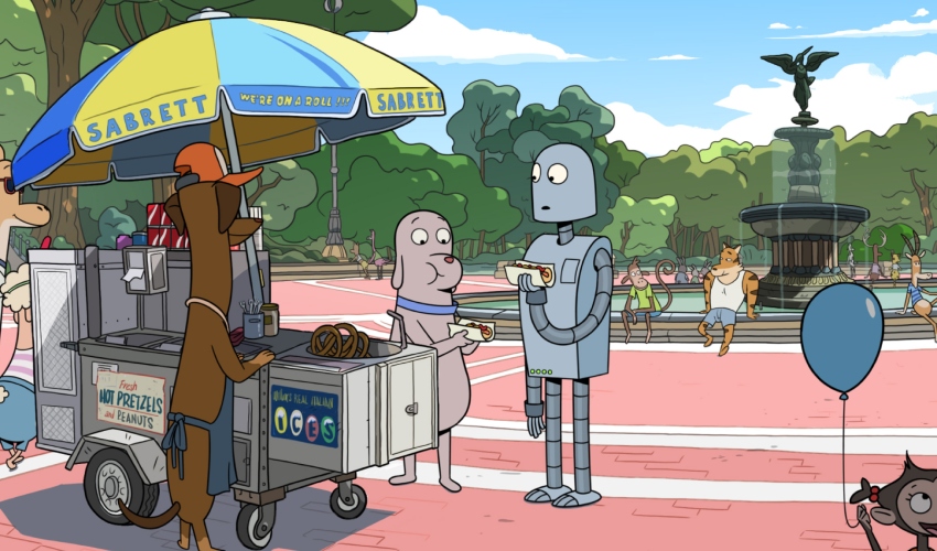 "חלום של רובוט" (צילום: Arcadia Motion Pictures, Lokiz Films, Noodles Production, Les Films du Worso)